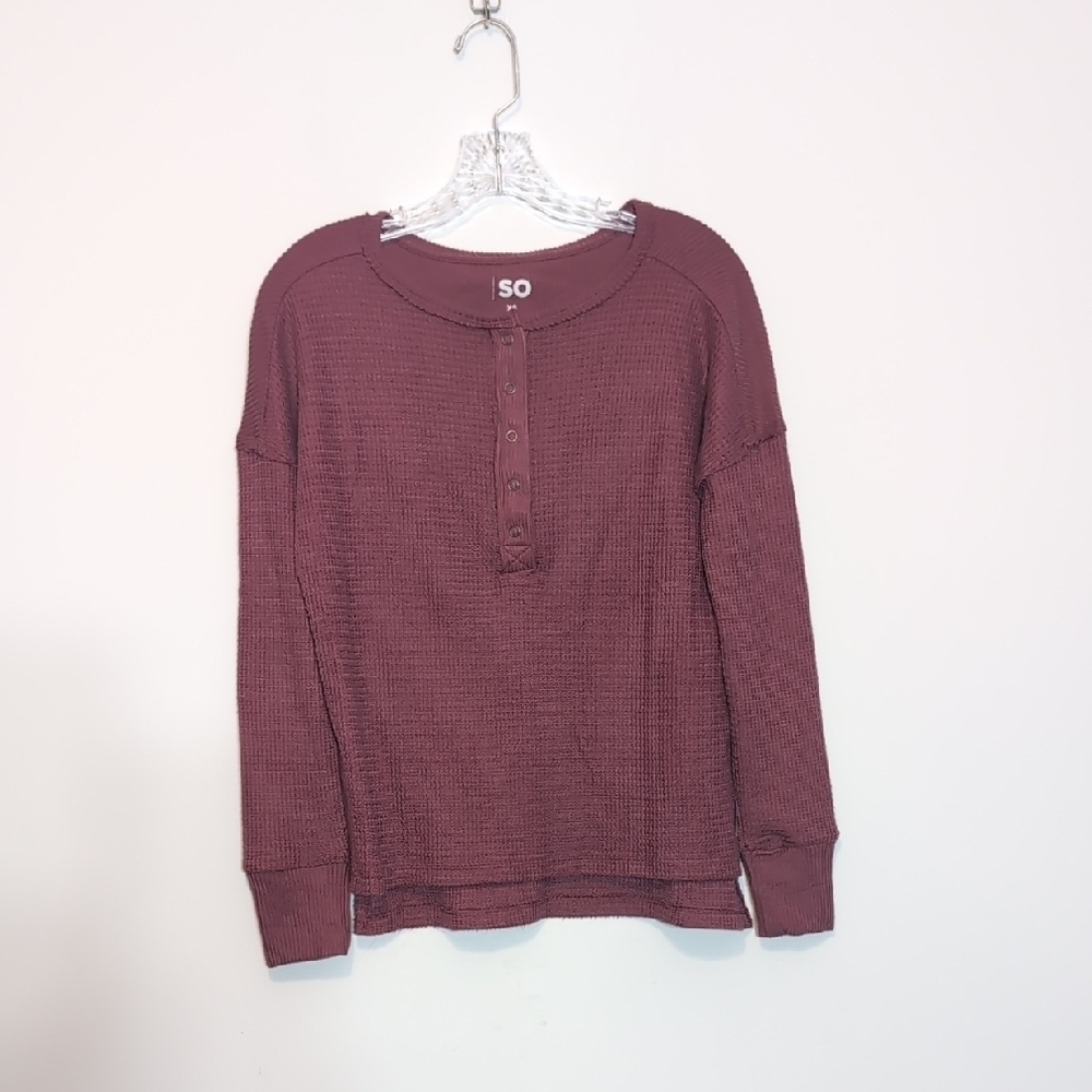 Sonoma Long Sleeve Waffle Thermal T Shirt